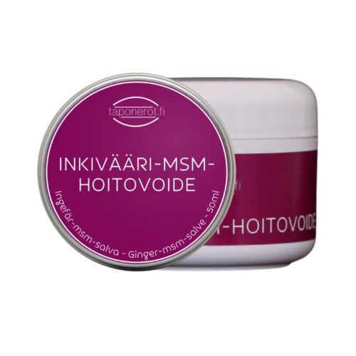 Taponerot Inkivääri-MSM-hoitovoide