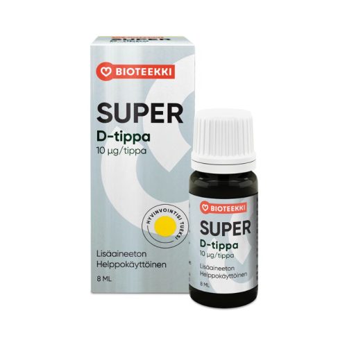 Bioteekki Super D-Tippa 10 µg
