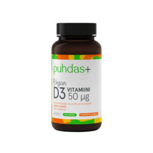 Puhdas+ Vegan D3-vitamiini 50 μg