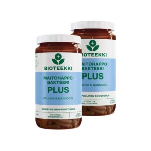 Bioteekki Maitohappobakteeri Plus TUPLATARJOUS