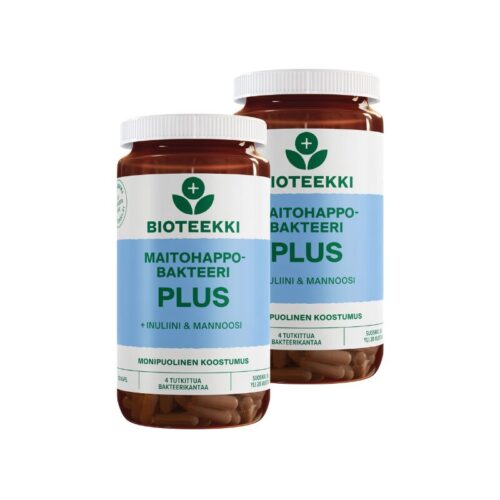 Bioteekki Maitohappobakteeri Plus TUPLATARJOUS
