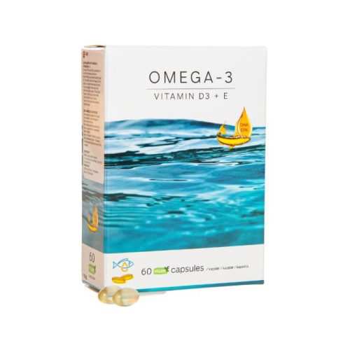 Immitec Omega-3 - D3 + E-vitamiini - huomaa päiväys 2/2025
