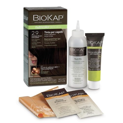 Biokap Nutricolor Delicato - Kestoväri Dark Chestnut Chocolate 2.9