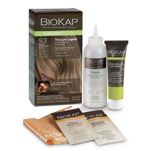 Biokap Nutricolor Delicato - Kestoväri Extra Light Golden Blond 9.3