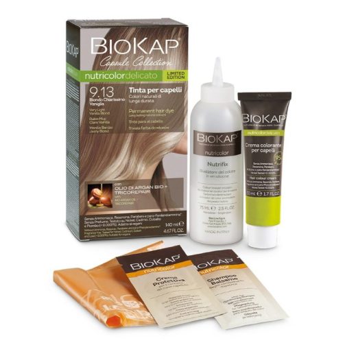 Biokap Nutricolor Delicato - Kestoväri Very Light Vanilla Blond 9.13