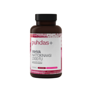 Puhdas+ Vahva Nattokinaasi 2000 FU 120 kapselia