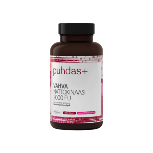 Puhdas+ Vahva Nattokinaasi 2000 FU 120 kapselia